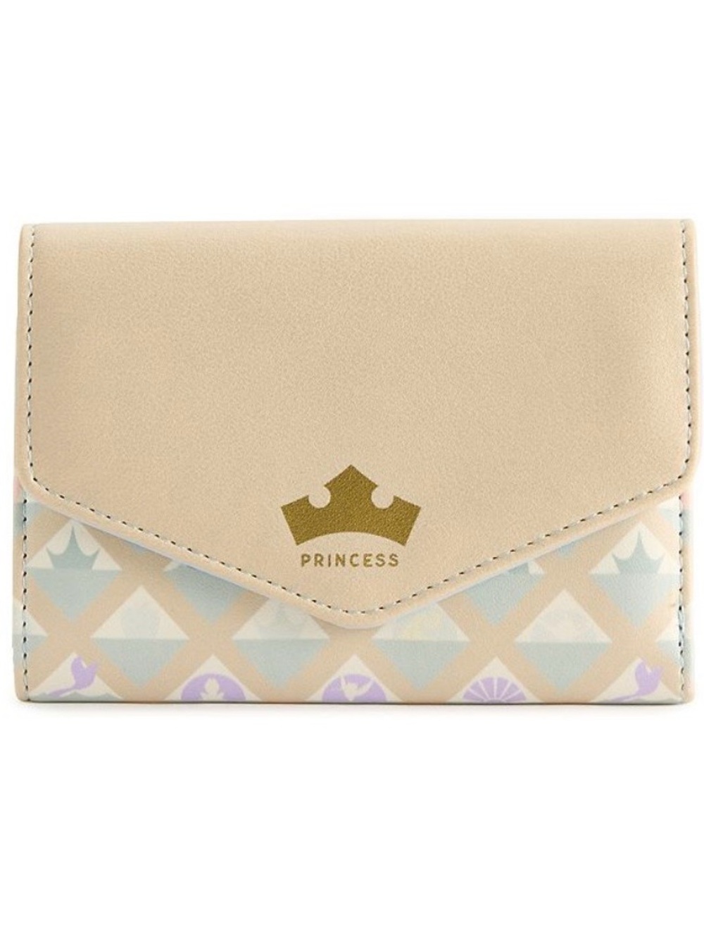 Disney Princess Tri-fold Geometric Print Wallet